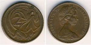 2 Цент Австралія (1939 - ) Бронза Єлизавета II (1926-2022)