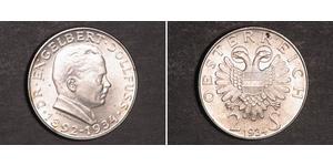 2 Шиллинг Federal State of Austria (1934-1938) Серебро 