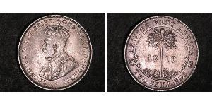 2 Шиллинг Британская Западная Африка (1780 - 1960) Серебро Георг V (1865-1936)