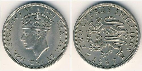 2 Шилінг Британський Кіпр (1878 - 1960) Нікель/Мідь 