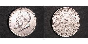 2 Шилінг Перша Австрійська Республіка (1918-1934) Срібло 
