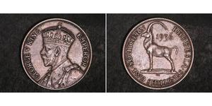2 Шилінг Південна Родезія (1923-1980) Срібло Георг V (1865-1936)