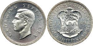 2 Шилінг Південно-Африканська Республіка (1910 - ) Срібло Георг VI (1895-1952)