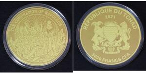 3000 Franc Chad (1960 - ) Gold 
