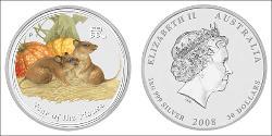 30 Dollar Australia (1939 - ) Silver Elizabeth II (1926-2022)