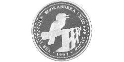 30 Dollar 澳大利亚 銀 伊丽莎白二世 (1926-2022)