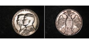 30 Drachma 希臘王國 銀 康斯坦丁二世 (希腊) (1940 - 1964)