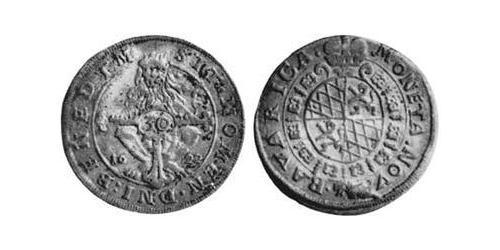 30 Kreuzer Duchy of Bavaria (907 - 1623) Silver Maximilian I, Elector of Bavaria (1573 – 1651)