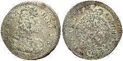 30 Kreuzer Electorate of Bavaria (1623 - 1806) 銀 
