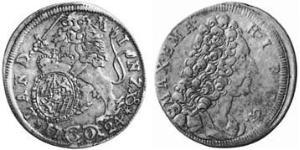 30 Kreuzer Electorate of Bavaria (1623 - 1806) 銀 