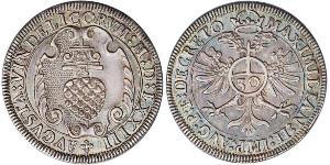30 Крейцер Аугсбург (1276 - 1803) Срібло Максиміліан II Габсбург(1527- 1576)
