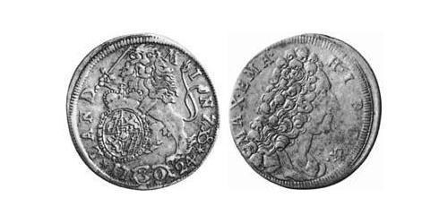 30 Крейцер Баварія (курфюрство) (1623 - 1806) Срібло 