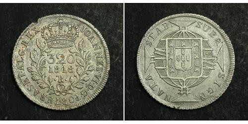 320 Reis Brasilien Silber 