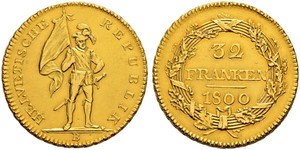 32 Franc Suisse Or 