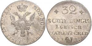32 Shilling Germania Argento 