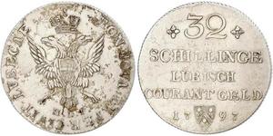 32 Shilling Alemania Plata 