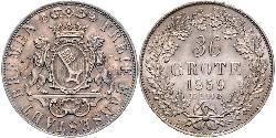 36 Grote States of Germany Silber 