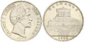 3.5 Гульден / 2 Талер Королівство Баварія (1806 - 1918) Срібло Людвиг I (король Баварії)(1786 – 1868)