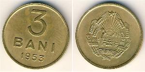 3 Ban Socialist Republic of Romania (1947-1989) 銅/镍/Zinc 