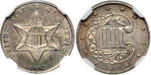 3 Cent États-Unis d