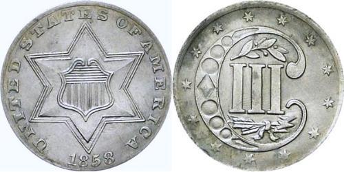 3 Cent États-Unis d