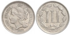 3 Cent États-Unis d