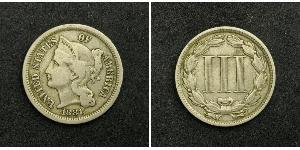 3 Cent États-Unis d