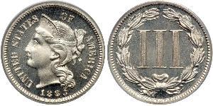 3 Cent États-Unis d