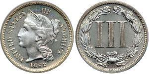 3 Cent États-Unis d