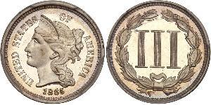 3 Cent États-Unis d