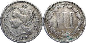 3 Cent États-Unis d
