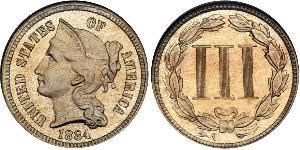 3 Cent États-Unis d