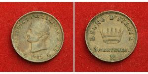 3 Centesimo Kingdom of Italy (Napoleonic) (1805–1814) Copper Napoleon (1769 - 1821)