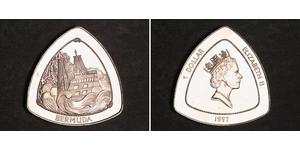 3 Dollar Bermuda Silber Elizabeth II (1926-2022)