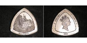 3 Dollar Bermuda Silber Elizabeth II (1926-2022)