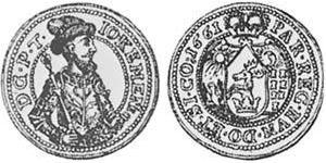 3 Ducat Principality of Transylvania (1571-1711) Or 