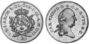 3 Ducat Electorate of Bavaria (1623 - 1806) Oro 