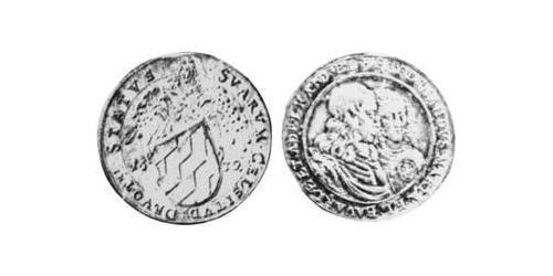 3 Ducat Electorate of Bavaria (1623 - 1806) Oro Fernando María, Elector de Baviera(1636 – 1679)