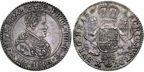 3 Ducaton Dutch Republic (1581 - 1795) Silver Philip IV of Spain (1605 -1665)