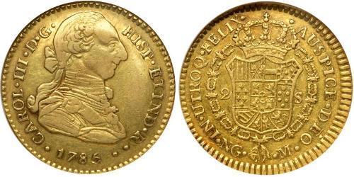 3 Escudo Guatemala Gold Karl III. von Spanien (1716 -1788)