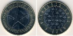 3 Euro Slovenia (1991 - ) Bimetal 