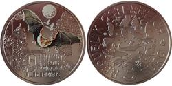 3 Euro Republic of Austria (1955 - ) Copper 