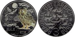 3 Euro Republic of Austria (1955 - ) Cuivre 