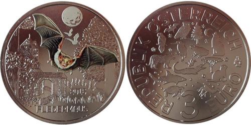 3 Euro Republik Österreich (1955 - ) Kupfer 