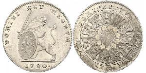3 Florin Países Bajos Austríacos (1713-1795) Plata 