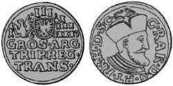 3 Groschen Principato di Transilvania (1571-1711) Argento 