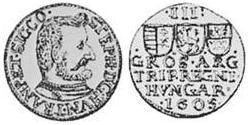 3 Groschen 外西凡尼亞公國 (鄂圖曼帝國) (1570 - 1711) 銀 