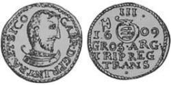 3 Groschen 外西凡尼亞公國 (鄂圖曼帝國) (1570 - 1711) 銀 