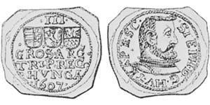 3 Groschen 外西凡尼亞公國 (鄂圖曼帝國) (1570 - 1711) 銀 