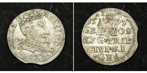 3 Grosh Poland Silver Sigismund III of Poland
